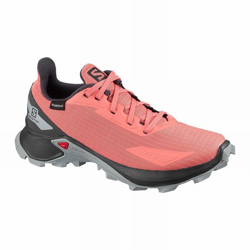 Zapatillas Trail Running Salomon Niños Coral - Salomon Argentina ALPHACROSS BLAST CLIMASALOMON™ IMPE